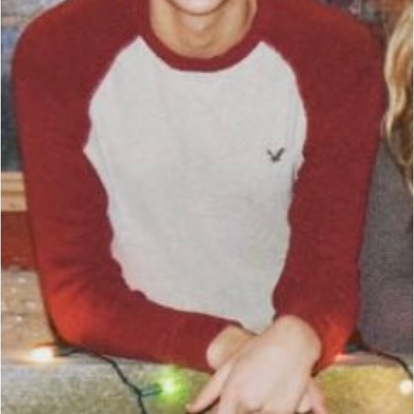 American Eagle Men’s Long Sleeve Waffle Jersey/Sz. M - Picture 3 of 4